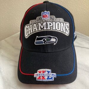 Reebok Seattle Seahawks 2005 NFL Conference Champions Adjustable StrapBack